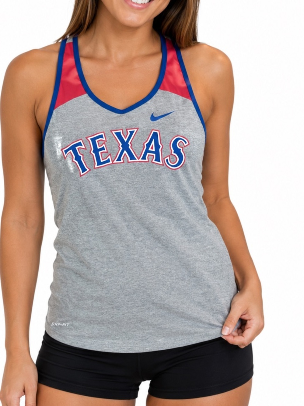Nike Texas rangers Racerback women’s tank top XS extra small baseball Racerback